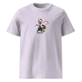Загрузить изображение в просмотрщик галереи, 1eyeCat - Xmas Kandy Kat - Unisex organic cotton t-shirt