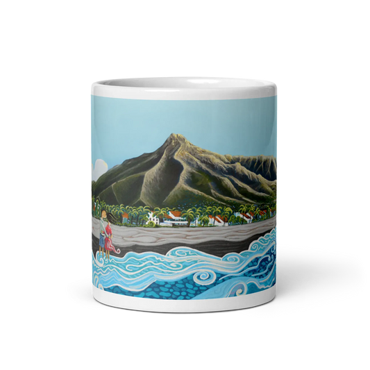 N64 - Plage de Marbella - Extension - Mug Panorama