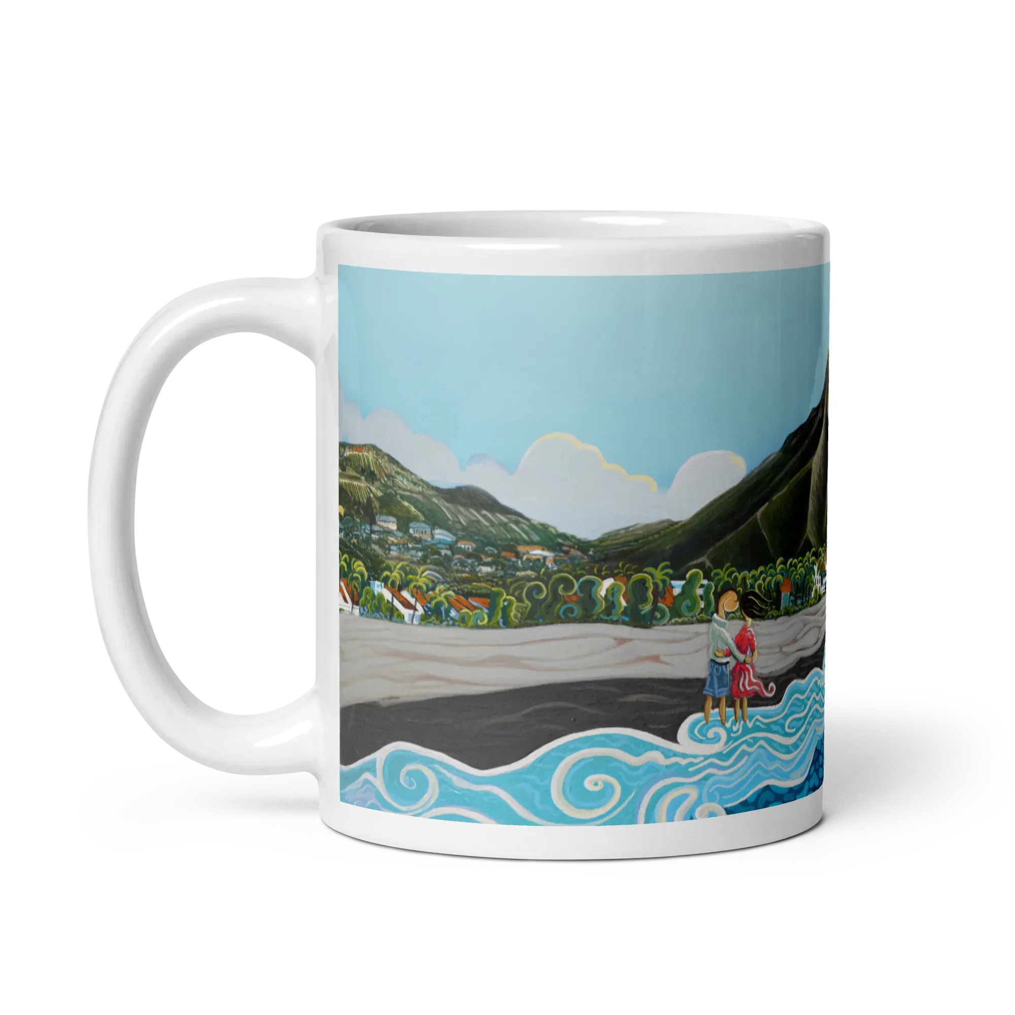 N64 - Plage de Marbella - Extension - Mug Panorama