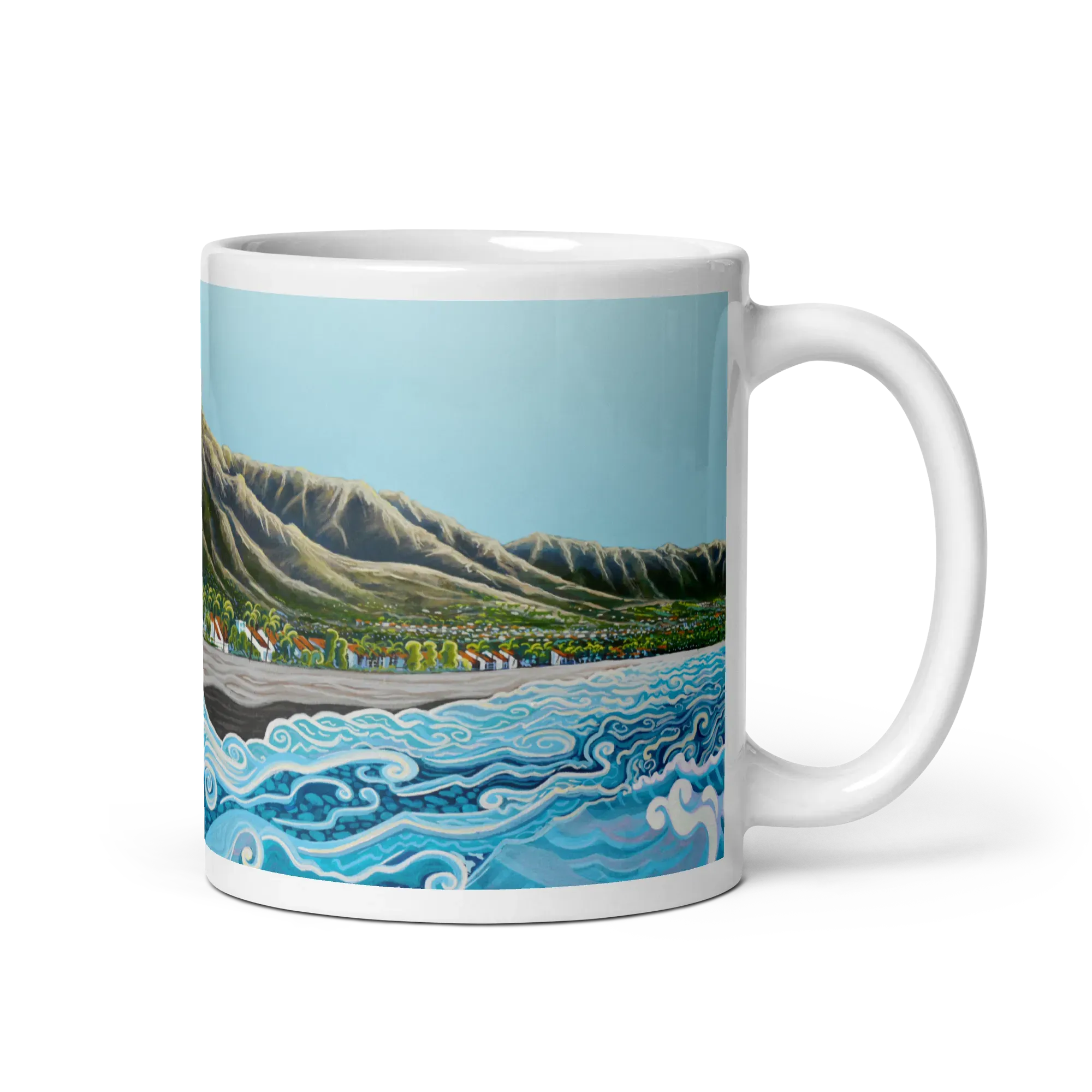 N64 - Plage de Marbella - Extension - Mug Panorama