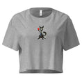 Загрузить изображение в просмотрщик галереи, 1eyeCat - Red Card - Women’s crop top