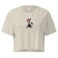 Загрузить изображение в просмотрщик галереи, 1eyeCat - Red Card - Women’s crop top