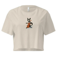 Загрузить изображение в просмотрщик галереи, 1eyeCat - The Cello - Women’s crop top