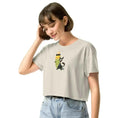Загрузить изображение в просмотрщик галереи, 1eyeCat - The Surfer - Women’s crop top