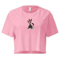 Загрузить изображение в просмотрщик галереи, 1eyeCat - Red Card - Women’s crop top
