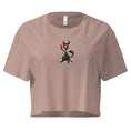Загрузить изображение в просмотрщик галереи, 1eyeCat - Red Card - Women’s crop top