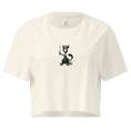 Загрузить изображение в просмотрщик галереи, 1eyeCat - The Queen - Women’s crop top