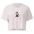 Загрузить изображение в просмотрщик галереи, 1eyeCat - The Queen - Women’s crop top