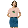 Загрузить изображение в просмотрщик галереи, 1eyeCat - The Skater - Women’s crop top