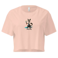 Загрузить изображение в просмотрщик галереи, 1eyeCat - Arty Kitty - Women’s crop top