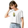 Загрузить изображение в просмотрщик галереи, 1eyeCat - The Surfer - Women’s crop top