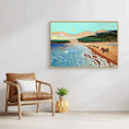 Bild in Galerie-Betrachter laden, N17 - The Cows of Bolonia - Framed Canvas Art Print