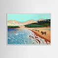 Cargar la imagen en la vista de la galería, N17 - The Cows of Bolonia - Framed Fine Art Paper Print