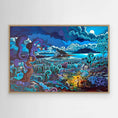 Cargar la imagen en la vista de la galería, N15 - The Night Wanderer - Framed Canvas Art Print