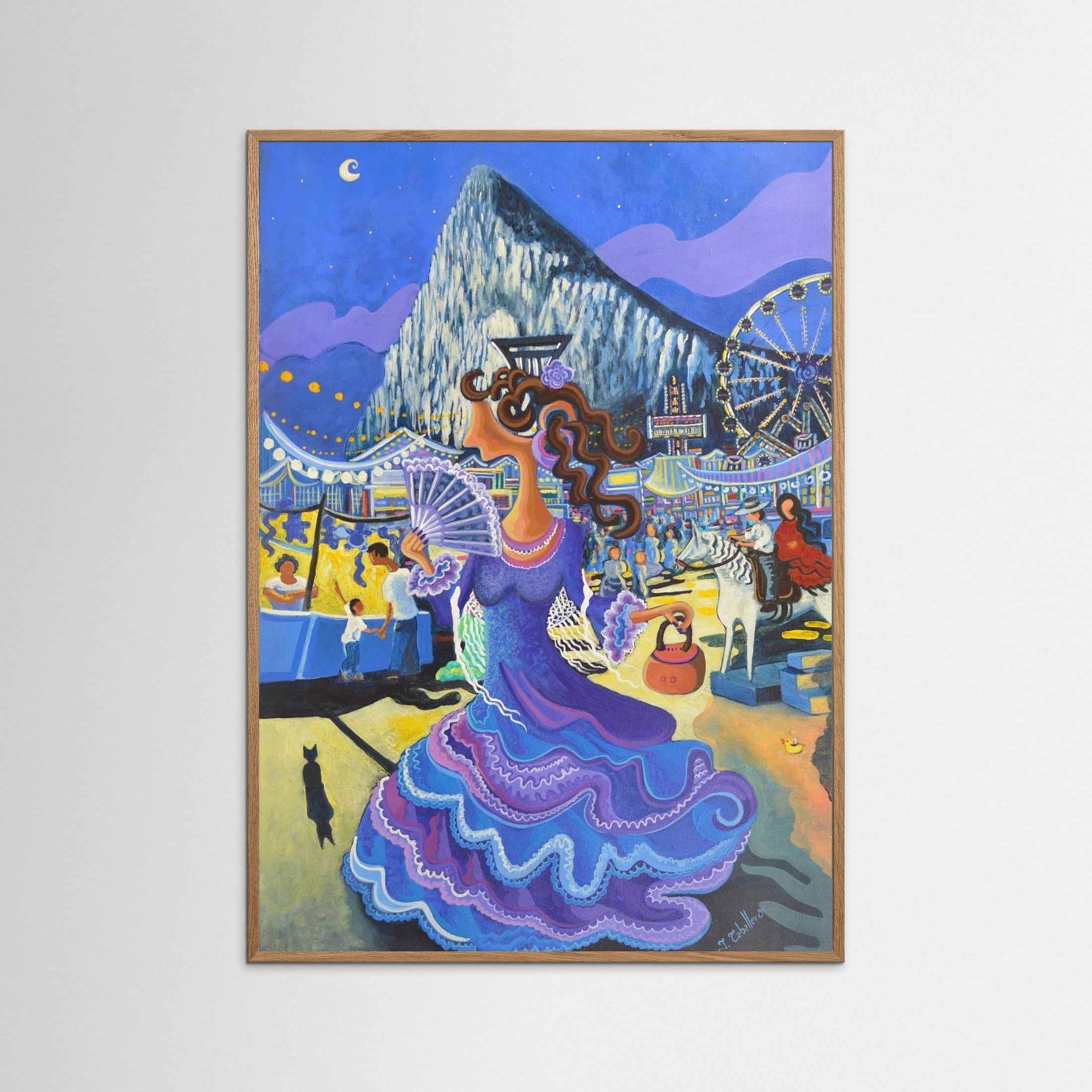 N150 - Noche de Feria - Fine Art Paper Print