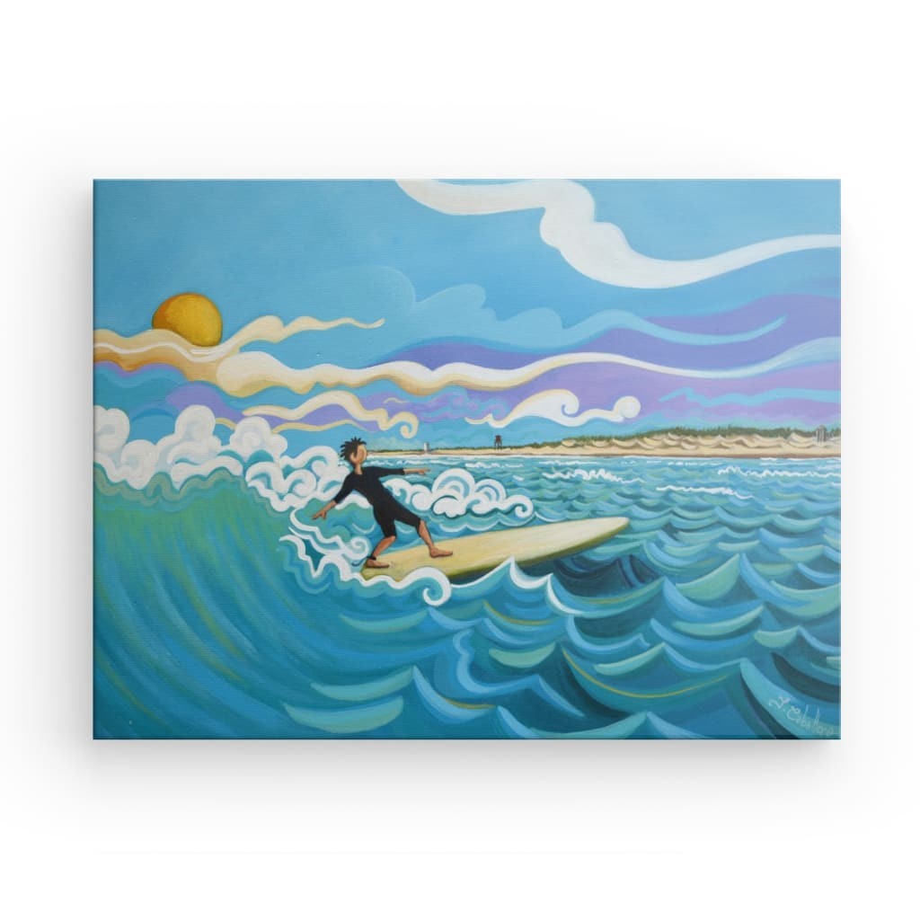 N204 - Surfing El Palmar - Canvas