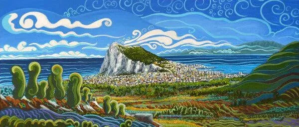 N13 - The Pillars of Hercules - Mug Panorama - Arte Caballero