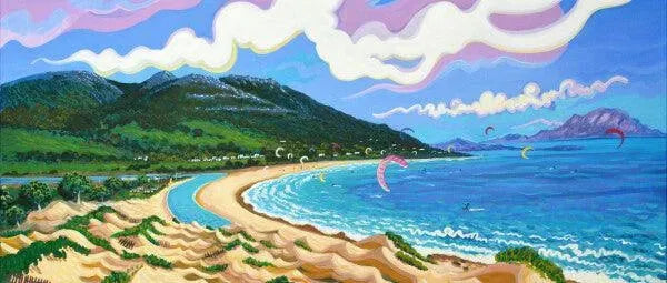 N134 - Punta Paloma, Tarifa - Mug Panorama - Arte Caballero