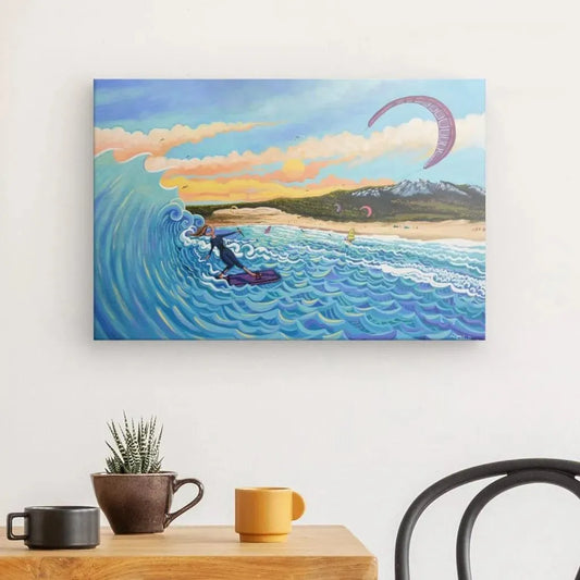 N151 - Kite Surfing Tarifa - Canvas - Arte Caballero