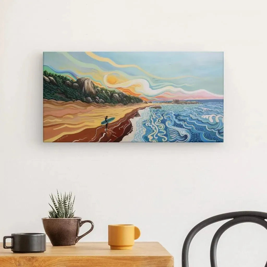 N28 - Atlanterra- Zahara Beach - Canvas - Arte Caballero