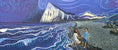 Charger l'image dans la visionneuse de la galerie, N47 - Under the full moon - Mug Panorama - Arte Caballero