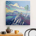 Charger l'image dans la visionneuse de la galerie, N61 - Trails of the Strait - Canvas