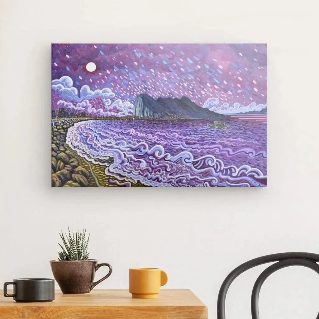 N7 - Purple Night - Canvas - Arte Caballero