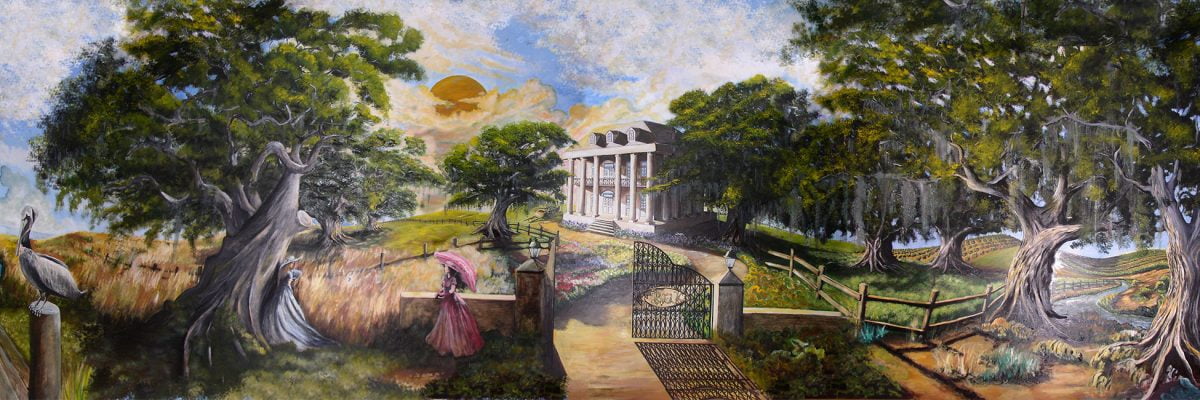 Gone with the Wind – Restaurant Mural