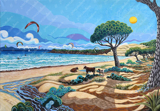 N3- Bolonia, Las playas de Tarifa  - Canvas
