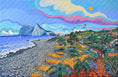Load image into Gallery viewer, N133 Flamingos by the Tower - Canvas

