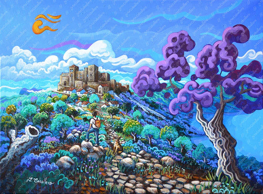 N141 - Castellar Casltle - Canvas