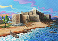 Load image into Gallery viewer, N143 - Guzman El Bueno Castle, Tarifa - Canvas
