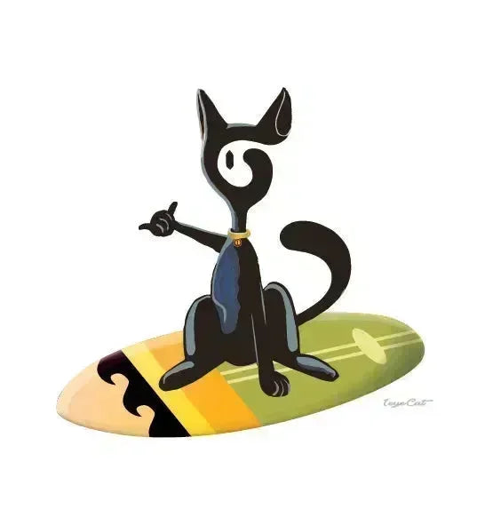 1eyeCat - The Surfer 2 - Unisex organic cotton t-shirt