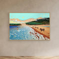 Charger l'image dans la visionneuse de la galerie, N17 - The Cows of Bolonia - Framed Canvas Art Print

