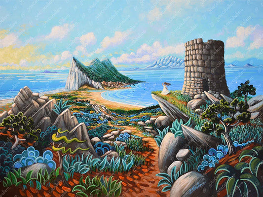 N205 - The Queen's Chair - Canvas