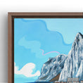 Load image into Gallery viewer, N206 - Por la orilla del Sardinero -  Framed Canvas
