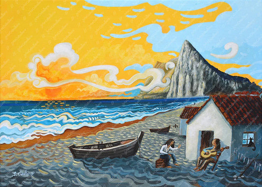 N210 - Como el agua - Canvas