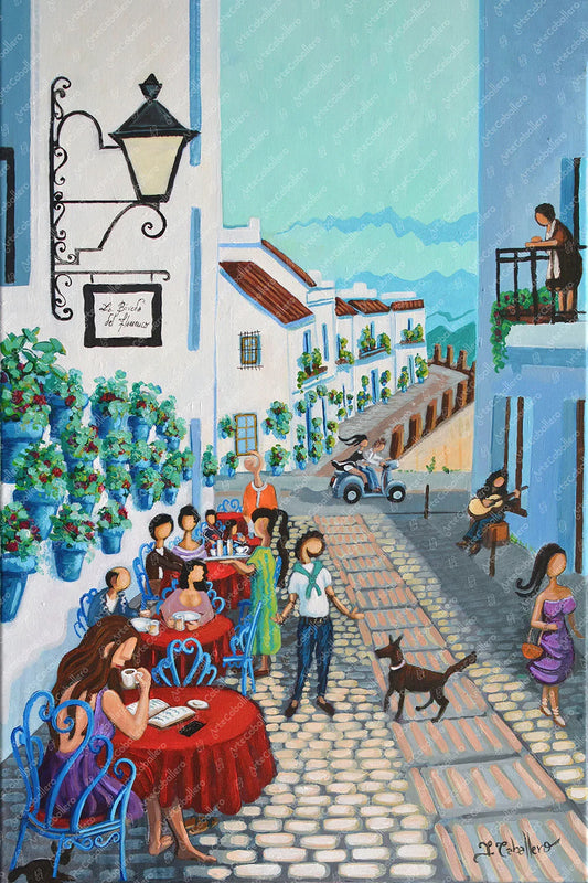 N215 - Mijas - Costa del Sol - Canvas
