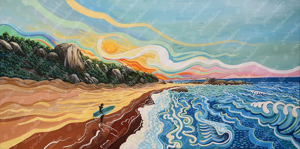N28 -  Atlanterra- Zahara Beach - Canvas