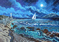 Load image into Gallery viewer, N29- Lighthouses of the Strait - Canvas
