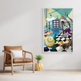 Load image into Gallery viewer, N231 -  Somewhere when time listens -Framed Canvas
