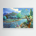 Bild in Galerie-Betrachter laden, N1 -By the river, Jimena  - Framed Canvas Art Print
