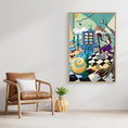 Load image into Gallery viewer, N231 -  Somewhere when time listens -Framed Canvas
