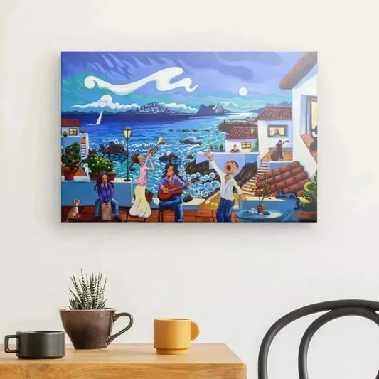 N154 - Mediterranean Serenade - Canvas