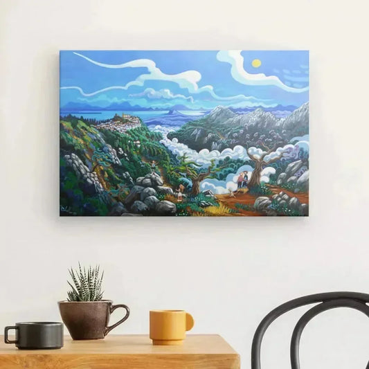N201 - Sierra Crestellina, Casares - Canvas