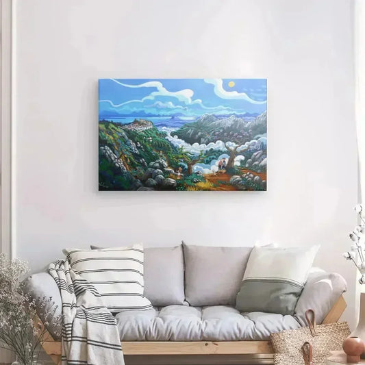 N201 - Sierra Crestellina, Casares - Canvas