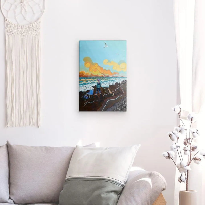 N5 - Sunrise fishing - Canvas - Arte Caballero