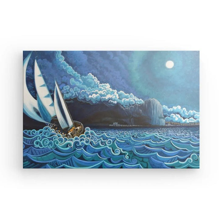 N12 - Sailing with the storm - Canvas - Arte Caballero