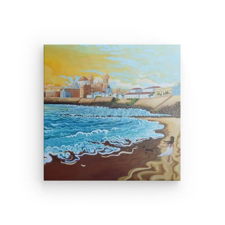 N212 - Cadiz - Square Canvas - Arte Caballero