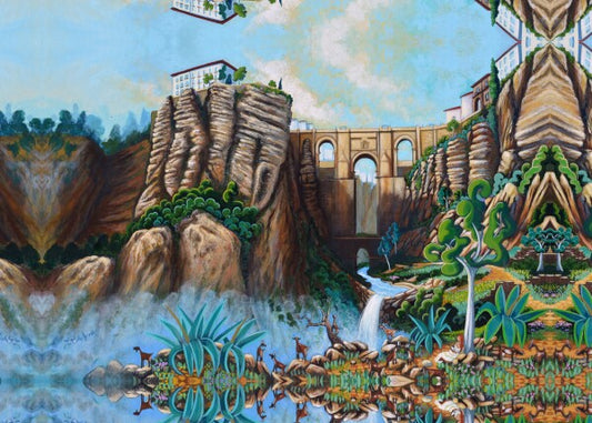 N218 - Ronda -  Framed Canvas